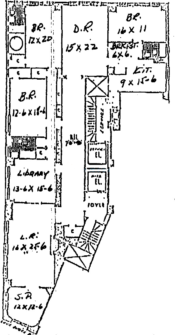 3750 N Lake Shore Drive Floorplan - 5A Tier