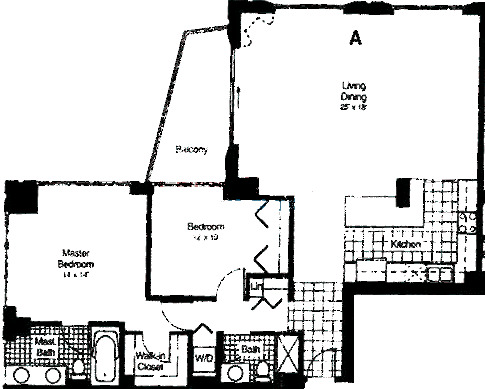 375 W Erie Floorplan - A Tier*