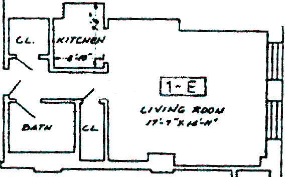 2320 W St. Paul Floorplan - 1E Tier*