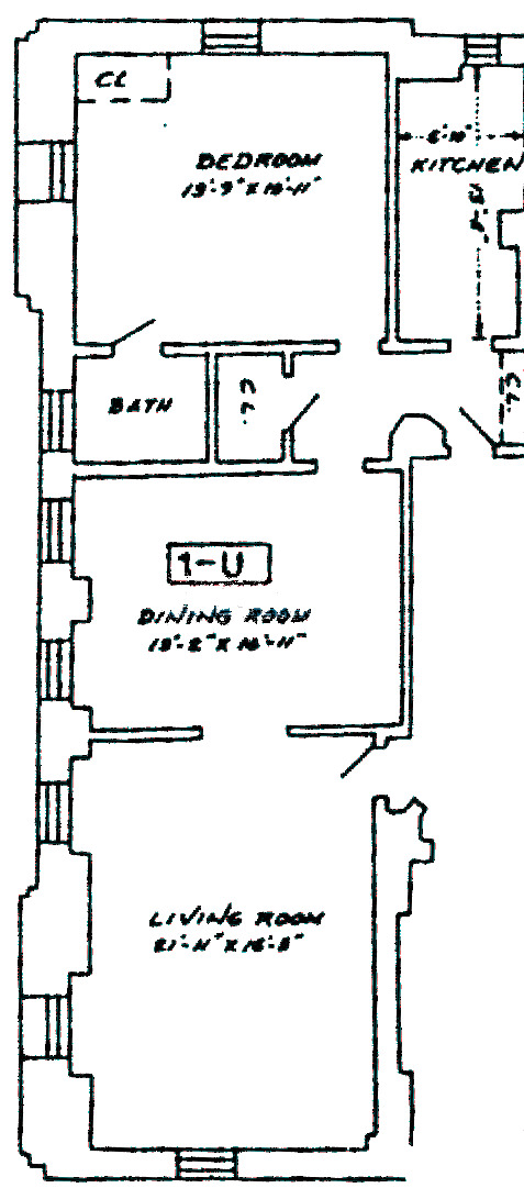 2320 W St. Paul Floorplan - 1U Tier