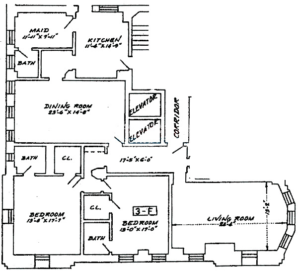 2320 W St. Paul Floorplan - 3F Tier*