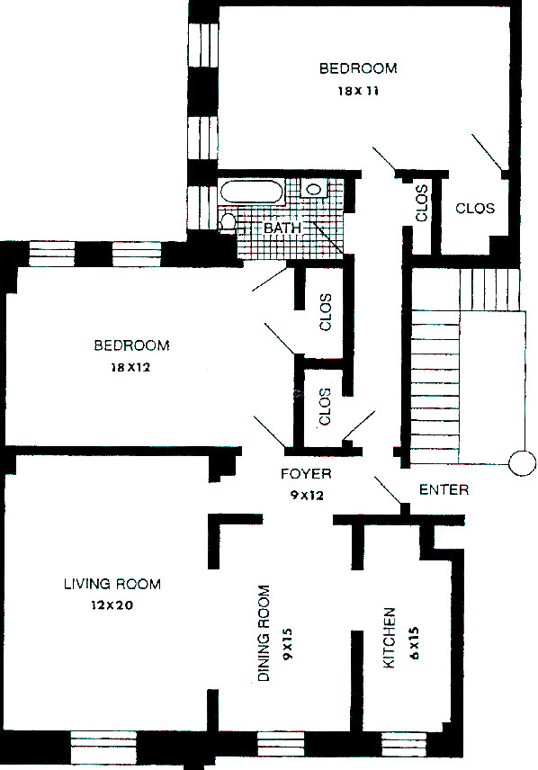 2320 W St. Paul Floorplan - 3K Tier*