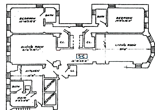 2320 W St. Paul Floorplan - 5C Tier*