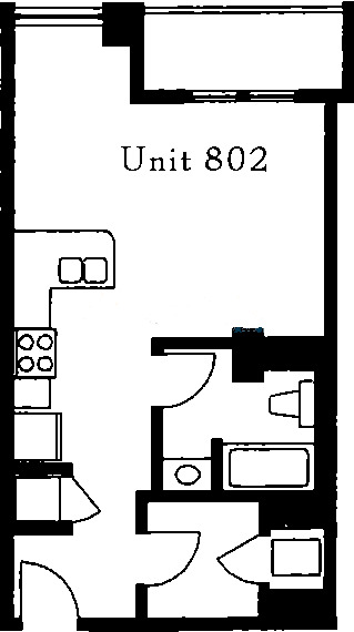 400 W Ontario  Floorplan - 02 Tier