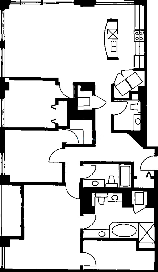 400 W Ontario  Floorplan - 03 Tier