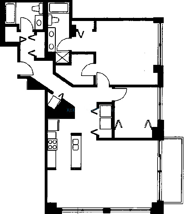 400 W Ontario  Floorplan - 05 Tier*