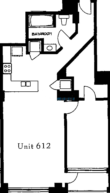 400 W Ontario  Floorplan - 12 Tier*