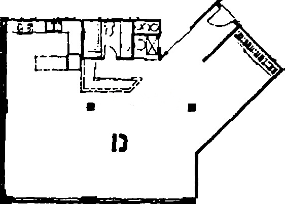 411 S Sangamon Floorplan - D1 Tier*