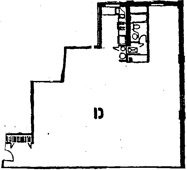 411 S Sangamon Floorplan - D Tier*
