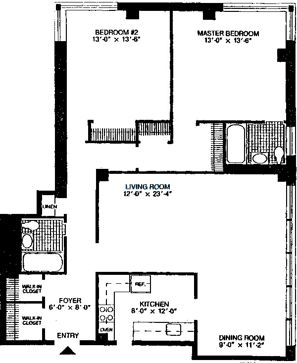 4200 N Marine Drive Floorplan - 06 Tier*