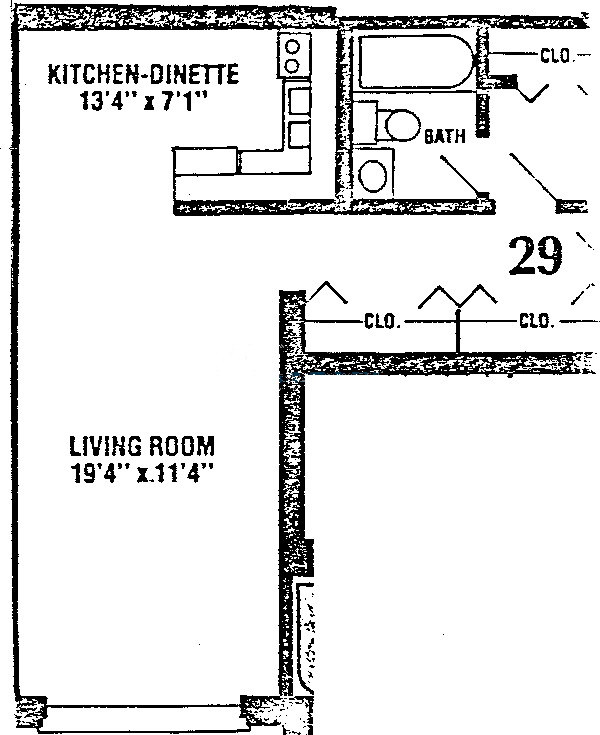 420 W Aldine Floorplan - 29 Tier