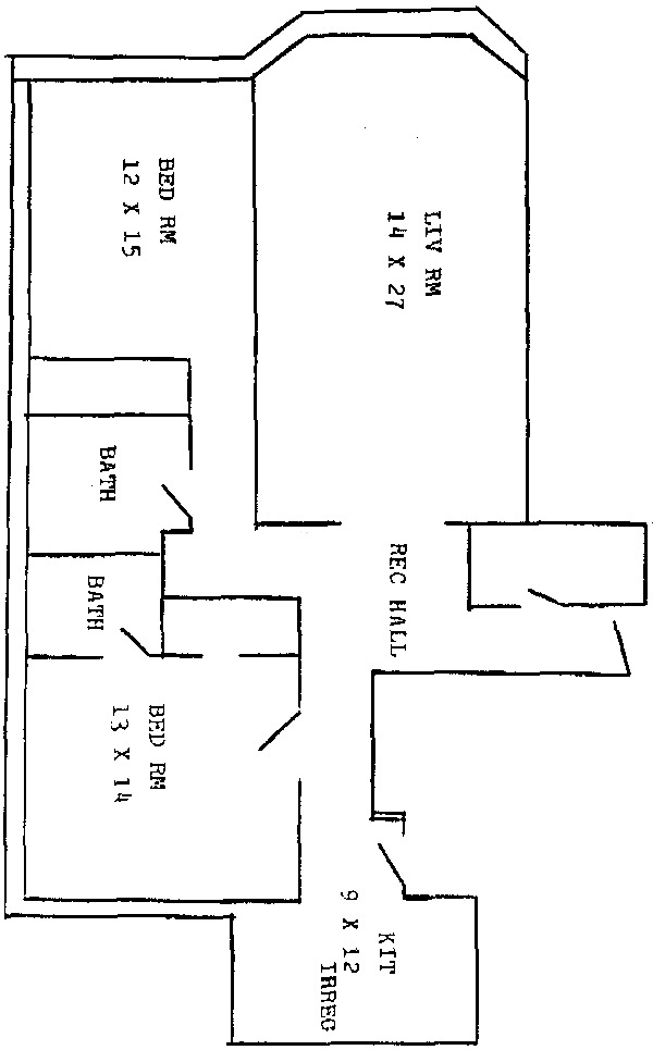 421 W Melrose Floorplan - A Tier*