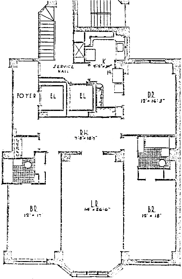 421 W Melrose Floorplan - 3A Tier*