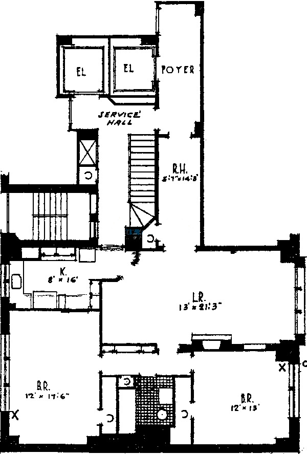 421 W Melrose Floorplan - Suite 3D Tier*
