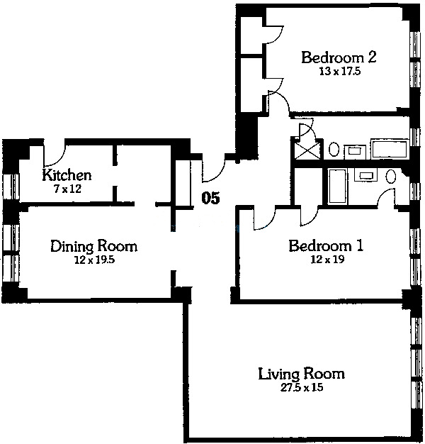 4300 N Marine Drive Floorplan - 05 Tier