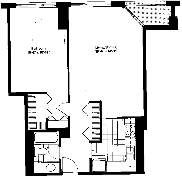 445 N Mcclurg Ct Floorplan - 04, 17 Tier