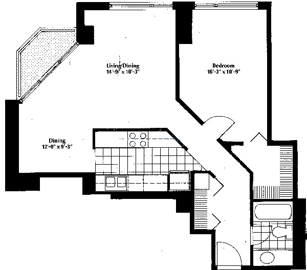 445 N Mcclurg Ct Floorplan - 02, 19 Tier