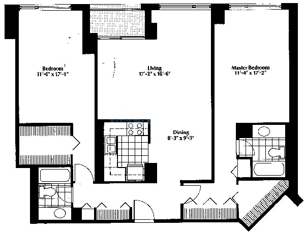 445 N Mcclurg Ct Floorplan - 08, 13 Tier