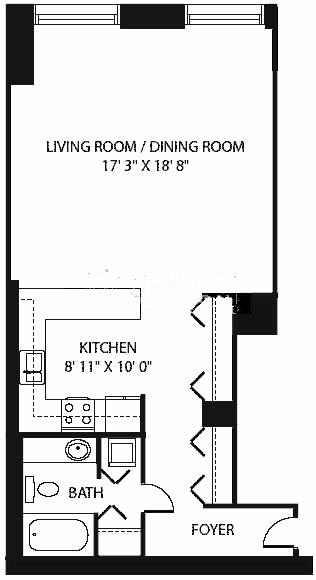 474 N Lake Shore Drive Floorplan - 01, 07 Tiers