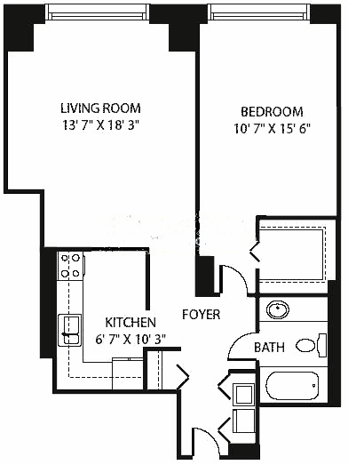 474 N Lake Shore Drive Floorplan - 03, 04 Tiers