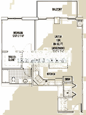 4848 N Sheridan Floorplan - 04 Tier