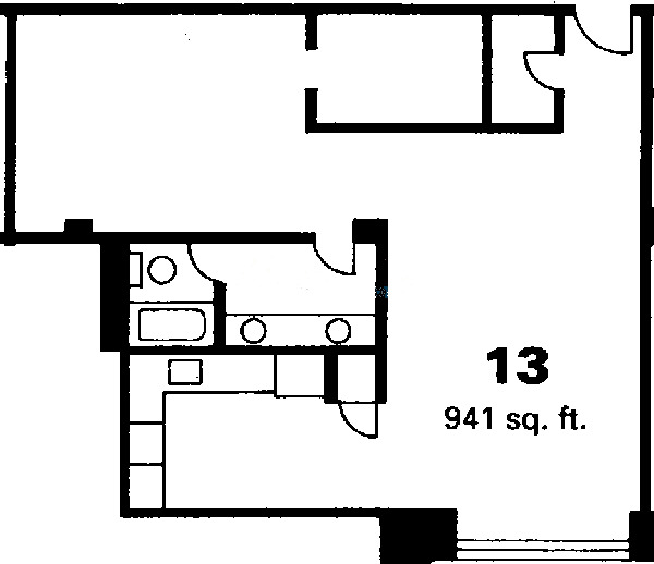 540 N Lake Shore Drive Floorplan - 13 Tier*