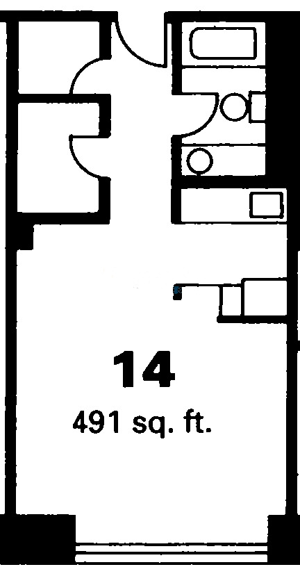 540 N Lake Shore Drive Floorplan - 14 Tier*