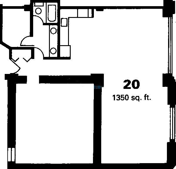 540 N Lake Shore Drive Floorplan - 20 Tier*