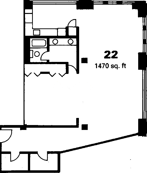 540 N Lake Shore Drive Floorplan - 22 Tier