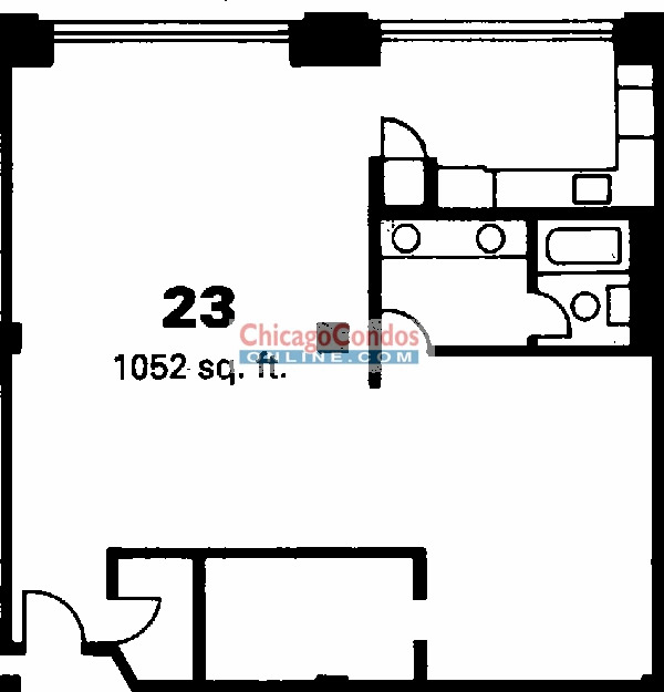 540 N Lake Shore Drive Floorplan - 23 Tier*