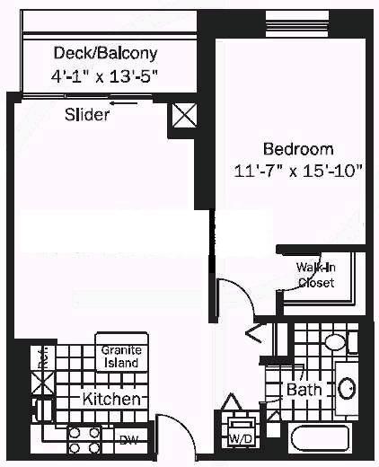 545 N Dearborn Floorplan - 02 Tier*