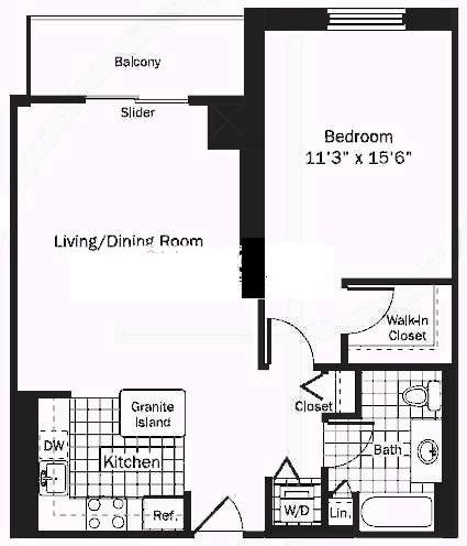 545 N Dearborn Floorplan - 02 Tier*