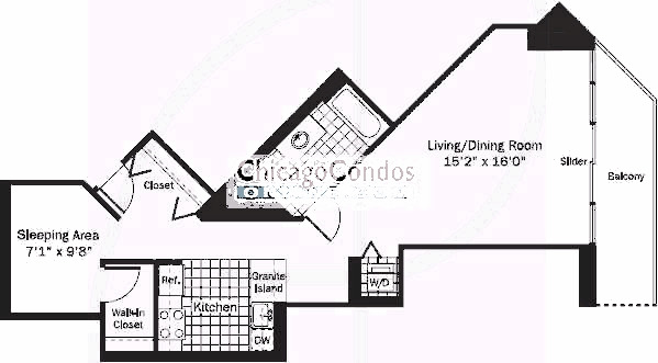 545 N Dearborn Floorplan - 05 Tier*