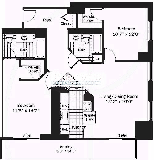 545 N Dearborn Floorplan - 07 Tier