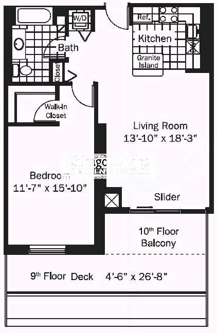 545 N Dearborn Floorplan - 08 Tier