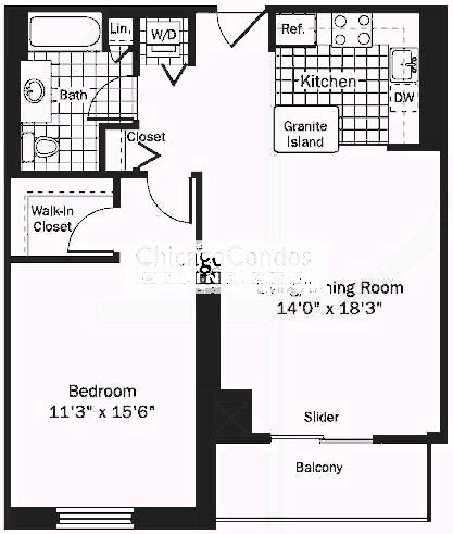 545 N Dearborn Floorplan - 08 Tier