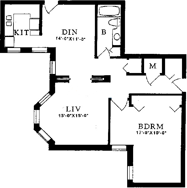 550 W Surf Floorplan - 08, 14 Tiers