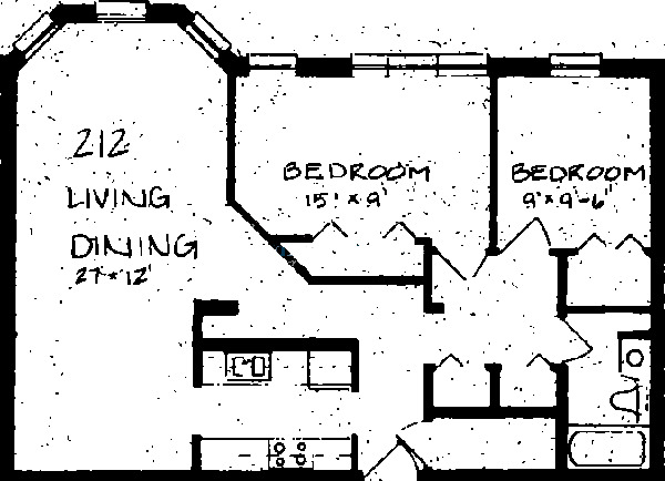 550 W Surf Floorplan - 12 Tier*