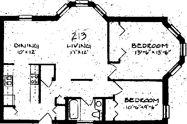 550 W Surf Floorplan - 13 Tier*
