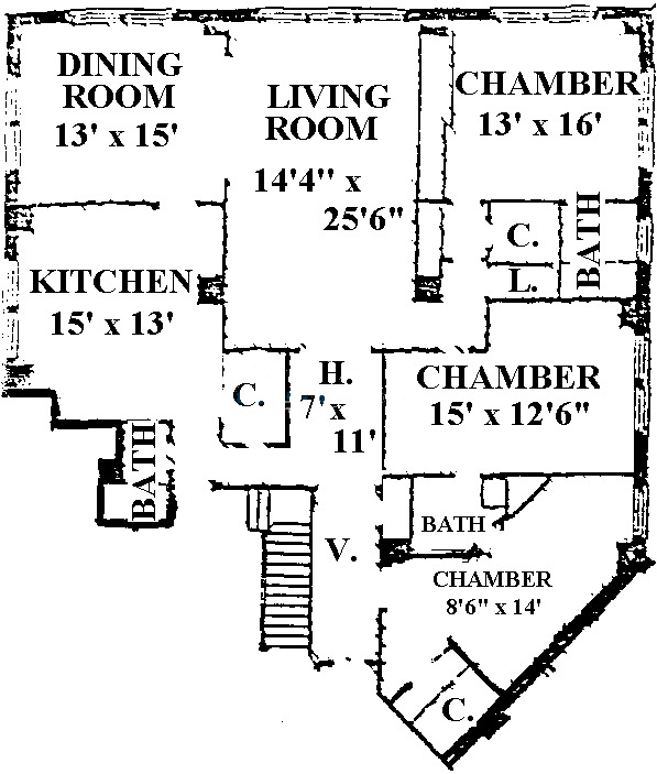 5555 N Sheridan Floorplan - 03 Tier