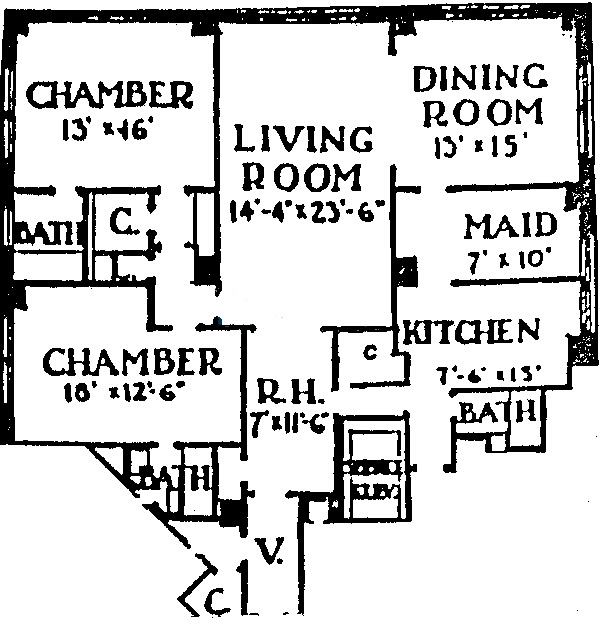 5555 N Sheridan Floorplan - 06 Tier