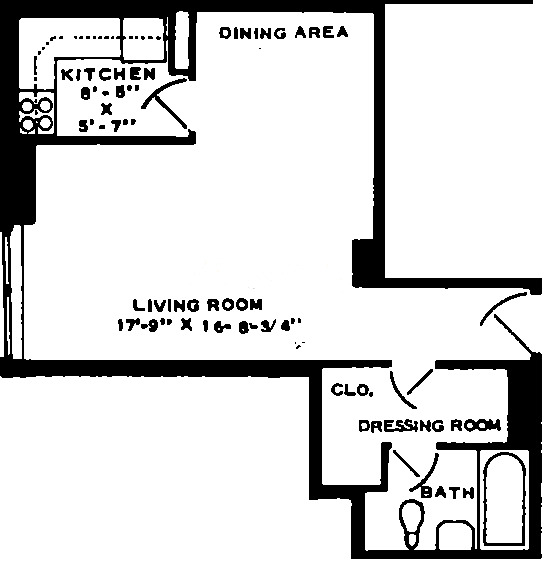 6118 N Sheridan Floorplan - 05 & 06 Tiers*