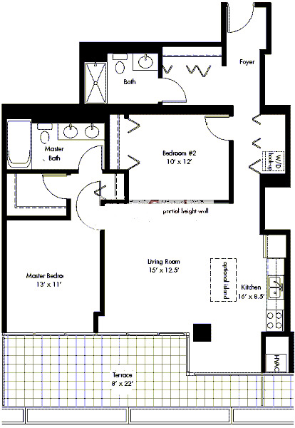 630 N Franklin Floorplan - 09 Tier*