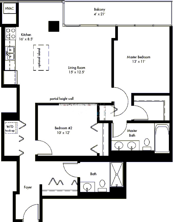 630 N Franklin Floorplan - 09 Tier