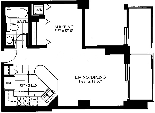 630 N State Floorplan - Danbury*