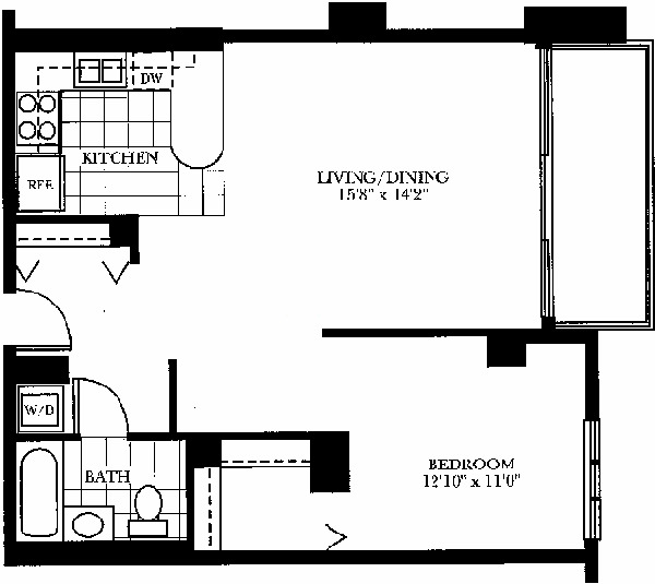 630 N State Floorplan - Enfield