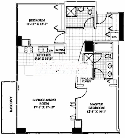 701 S Wells Floorplan - 08 Tier*