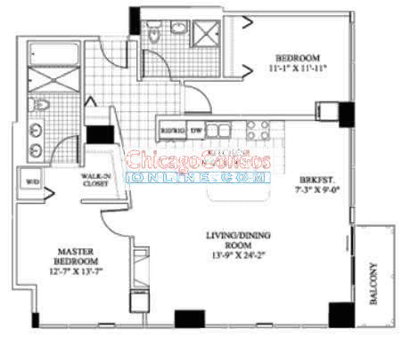701 S Wells Floorplan - 04 Tier*