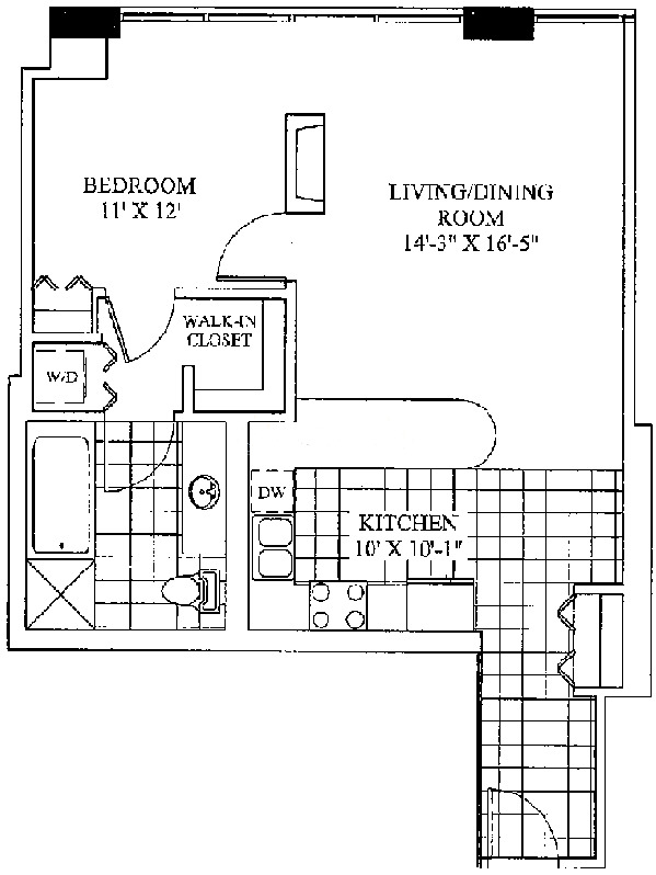 701 S Wells Floorplan - 03 Tier*