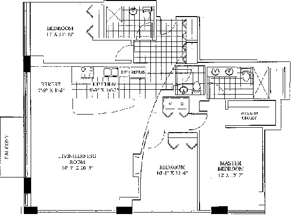 701 S Wells Floorplan - 06 Tier*